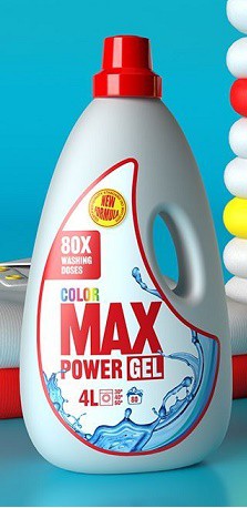 Max power gel na praní 80dáv 4l Color | Prací prostředky - Prací gely, tablety a mýdla